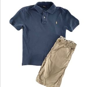 LOT 2 Ralph Lauren, Gymboree school uniform shorts